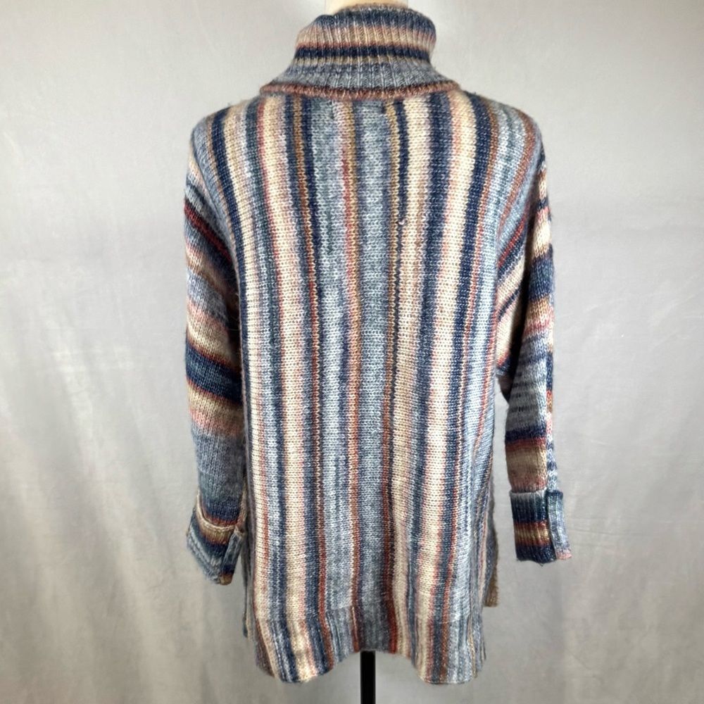 Violet Ruby Wool Blend Soft Colors Turtleneck Swe… - image 4